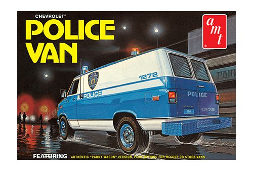 AMT 1/25 Chevrolet Police Van (amt1123)