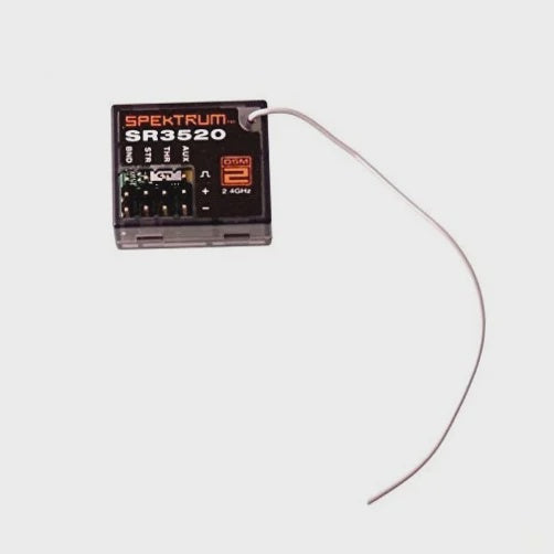 Spektrum   DSM2 3-Channel Micro Race Receiver (SPMSR3520