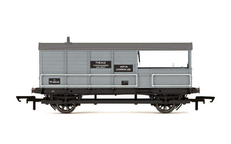 HORNBY BR, AA15 20T 'Toad' Goods Brake Van, W68530 - Era 4 (R6922)