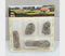 JTT Scenery Pre-Painted Rocks: Surface Rocks - 4pk (95351)