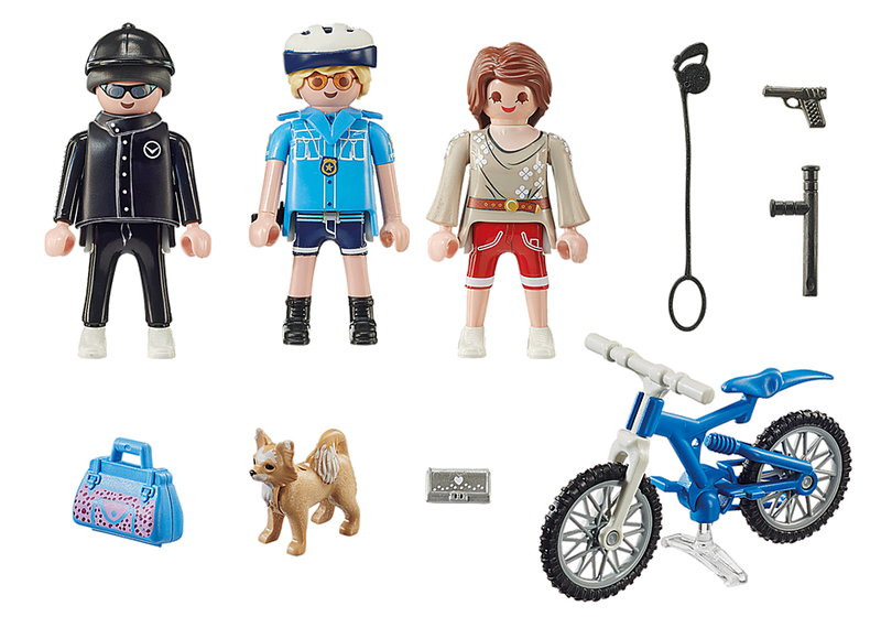 Playmobil Police Bicycle with Thief (70573)