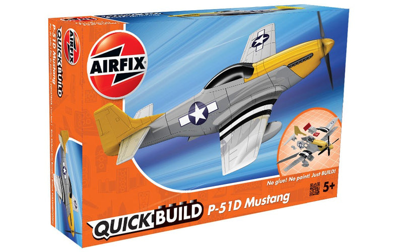 AIRFIX QUICK BUILD Mustang P-51D (J6016)