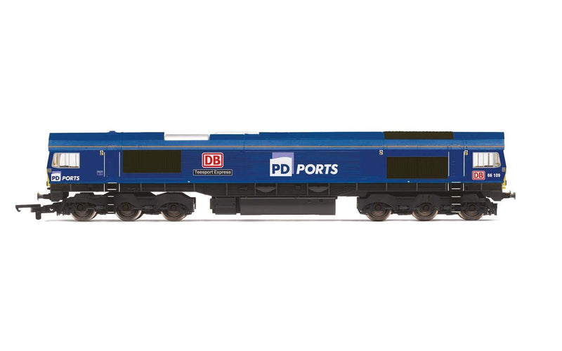 HORNBY PD Ports, Class 66, Co-Co, 66109 'Teesport Express' - Era 11 (R3919)