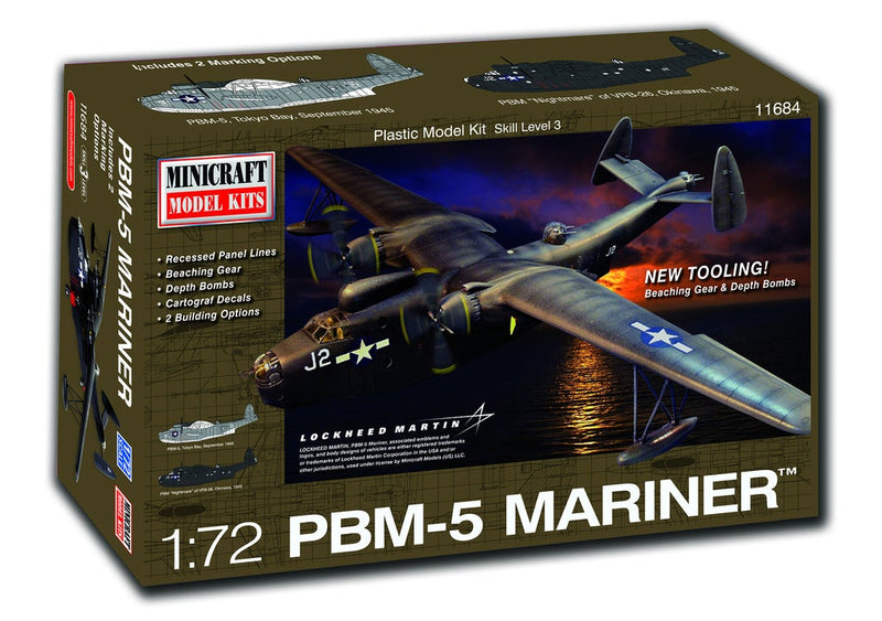 Minicraft Models 1/72 PBM-5 Mariner "Nightmare" (11684)
