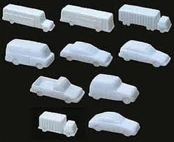 JTT (1/200)Mixed Vehicles 10 styles, White 10/pk (97004)