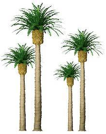 JTT HO-scale, Phoenix Palm, 4/pk, 2-1/2" Height (94382)