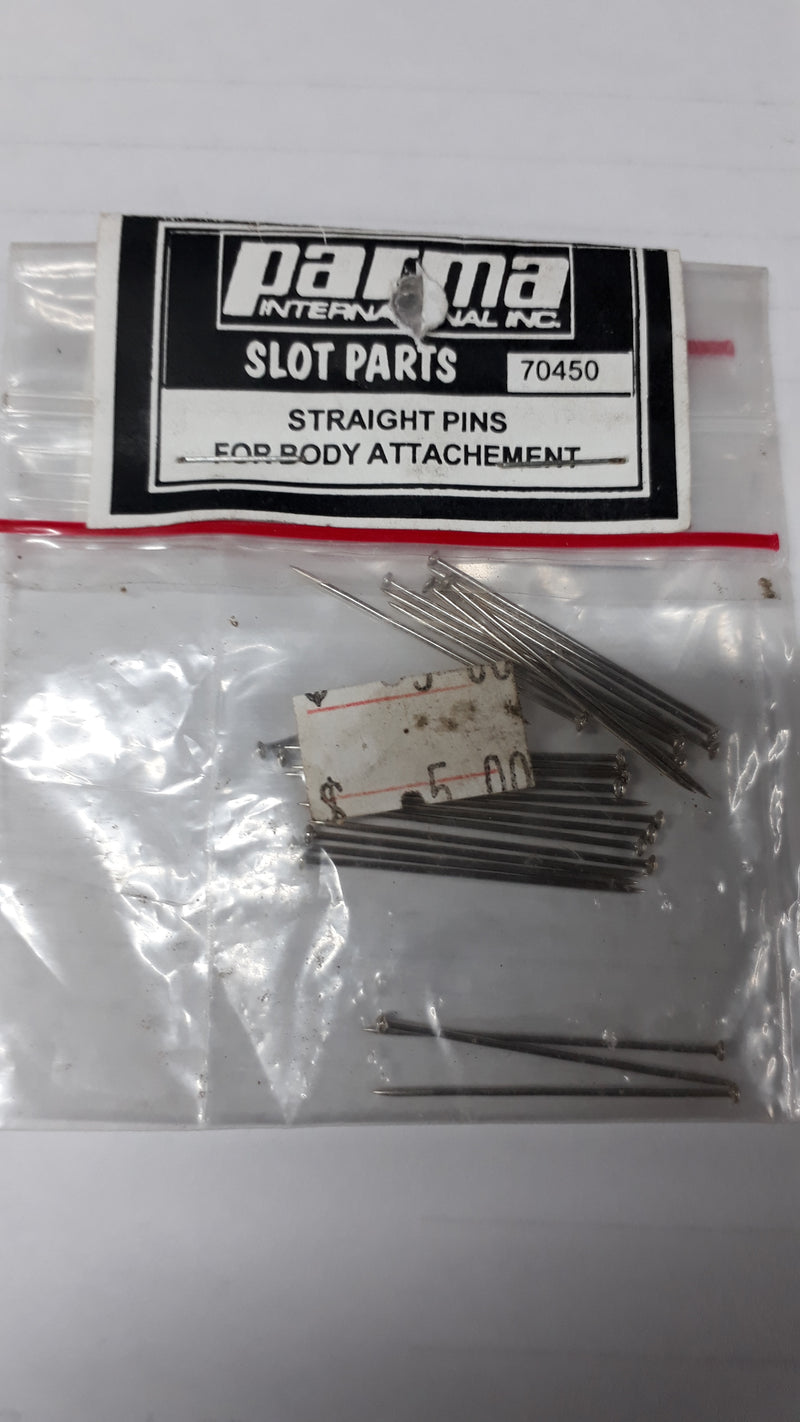 Parma  International Straight Pins For Body Attachment (70450)