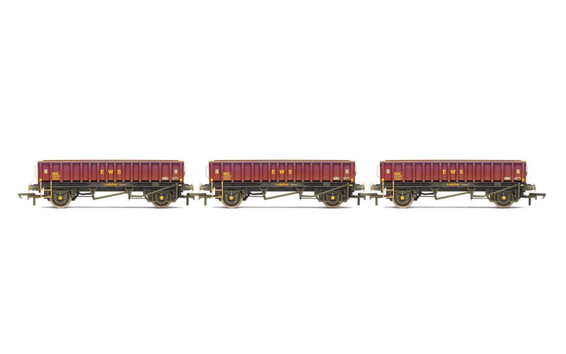 HORNBY MHA ‘Coalfish’ Ballast wagon, Three Pack, EWS, Era 9 (r6928)
