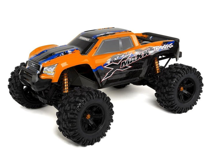 TRAXXAS  X-MAXX 8S 4WD RTR RC MONSTER TRUCK ORANGE X (77086-4)