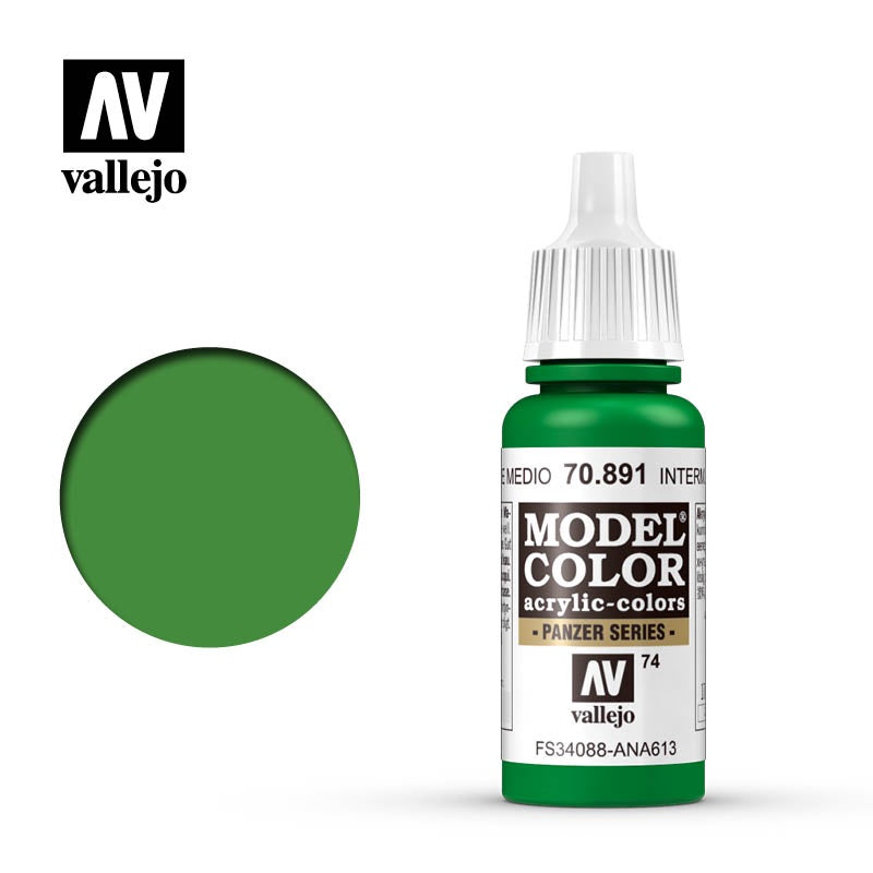 Vallejo Intermediate Green 17ml (074) (70.891)