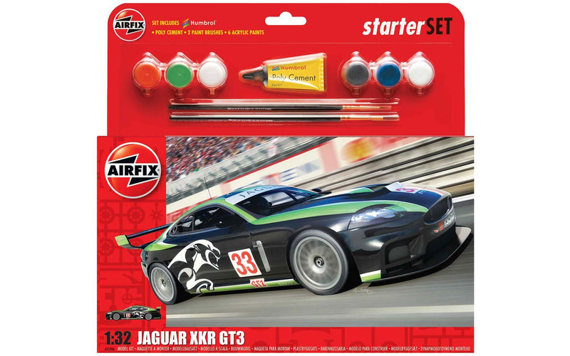 Large Starter Set - 1/32 Jaguar XKR GT3 (a55306)