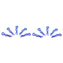 Small Body Clip 1/10 - Metallic Blue (10) (AM-103107)