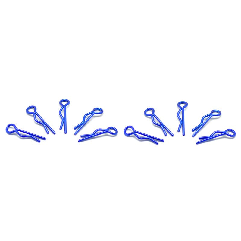Small Body Clip 1/10 - Metallic Blue (10) (AM-103107)