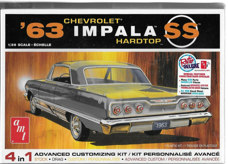 AMT 1/25 Chevrolet Impala SS 1963 (AMT 1149)