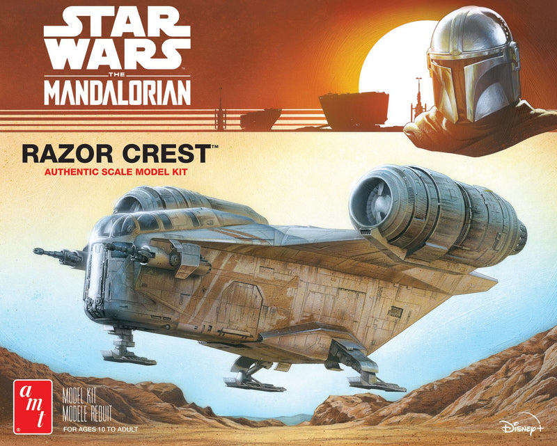 AMT 1/72 STAR WARS: MANDALORIAN RAZOR CREST (AMT 1273)