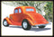 AMT 1/25 1934 FORD 5-WINDOW COUPE STREET ROD 1:25 SCALE MODEL KIT (AMT 1384)