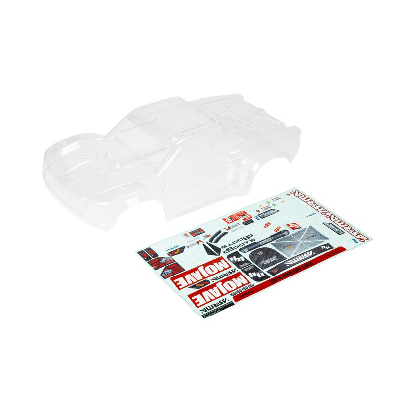 ARRMA  MOJAVE 4S Clear Trimmed Body (Inc. Decals) (ARA406167)