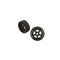 ARRMA DBoots Hoons 42/100 2.9 Belted Tyre White (Medium Compound) Pre Glued on 5-Spoke Wheel W/17mm Hex (2) (Infraction) (ARA550062)