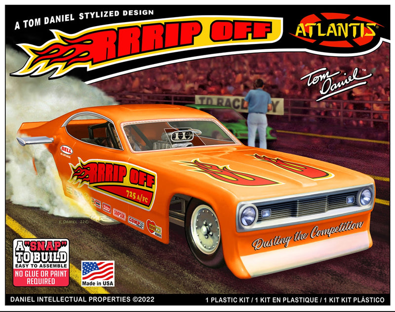 Atlantis Models 1/32 Tom Daniel RRRIP OFF Funny Car (ATL AMCM8277)