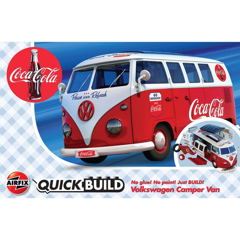 Airfix Quickbuild VW Camper Coca Cola ( J6047)