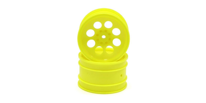 Optima 50mm 8 Hole Wheels Yellow 2pc (KP OTH245Y)