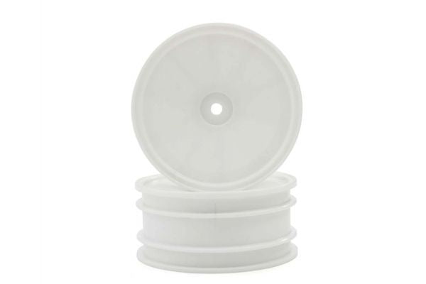 Kyosho Part 2.2 Dish Wheel(Front/White/2pcs) (OTH247W)