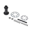 LOSI Complete Rear Hub Assembly: Promoto-MX Incl Sproket, Disc, Bearing Support/Axle Spacer, Bearings and Screws (LOS262014)