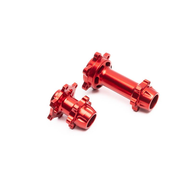 Losi Aluminum Hub Set, Machined, Red: Promoto-MX (LOS362000)