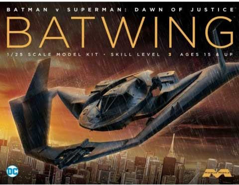 Moebius Models 1/25 Batman vs Superman Batplane (MOE 0969)