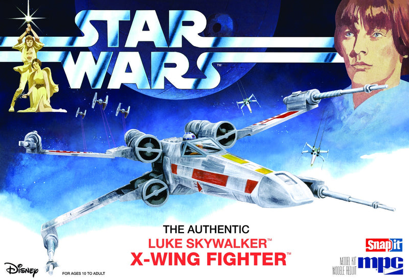 MPC STAR WARS: A NEW HOPE X-WING FIGHTER (SNAP) 1:63 SCALE (MPC948/12)