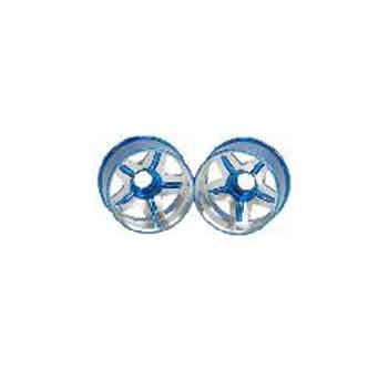 3Racing Alloy front rims 5 Spoke ,Blue +3.0 Offset (MR02-FP30/LB)