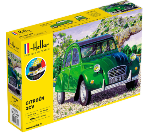 Heller 1/24 STARTER KIT CITROEN 2 CV (56765)