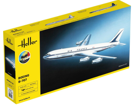 Heller 1/72 STARTER KIT BOEING  B-707 A.F. (56452)