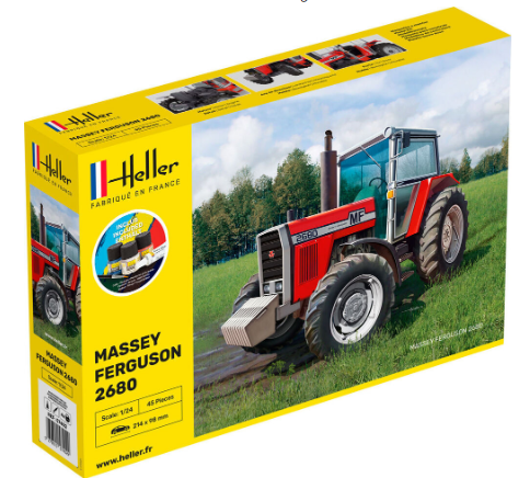 Heller 1/24 STARTER KIT MASSEY FERGUSON 2680 (57402)