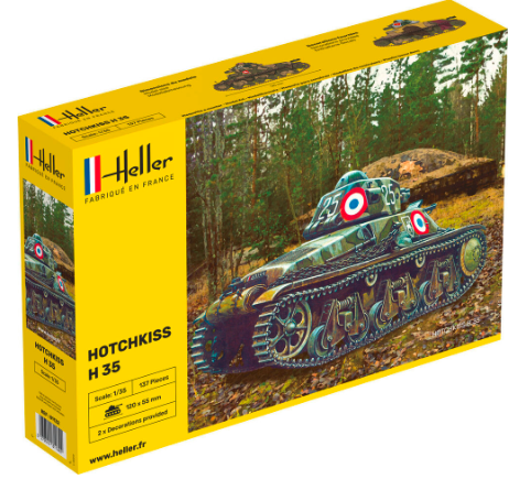 Heller 1/35 Tank HOTCHKISS (81132)