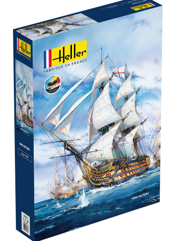 Heller 1/100 STARTER KIT HMS VICTORY SHIP (58897)