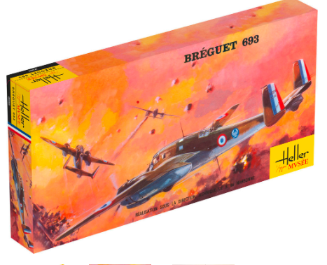 Heller 1/72 BREGUET 693/2 "HELLER MUSEUM (80392)