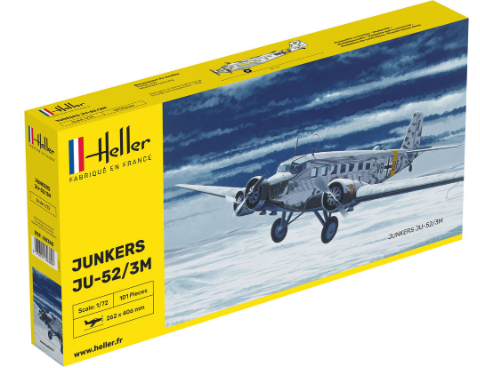 Heller 1/72 JUNKERS JU-52/3M (80380)