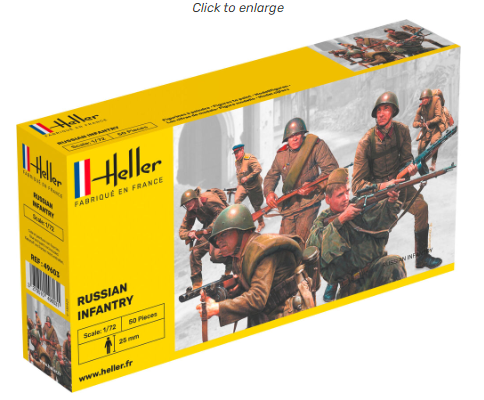 Heller 1/72 RUSSIAN INFANTRY (49603)