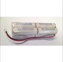 9.6V 2550mAh Eneloop Tx Square Pack w/CE-S plug Suite DX6/7. Clear Shrink 29x29x103mm ( ENE96-CE-S)