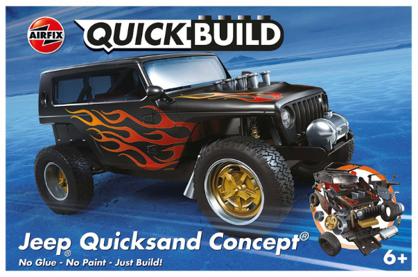 Airfix  QUICKBUILD Jeep 'Quicksand' Concept (J6038)