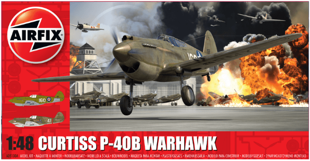 Airfix 1/48  Curtiss P-40B WarHawk (A05130A)
