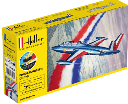 Heller 1/72 Fouga Magister CM170 (56220)