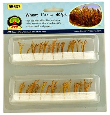 JTT 'HO' Wheat 1" 40pk (95637)