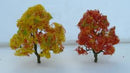 JTT HO-scale, Autumn Deciduous, 2/pk, 3" to 3.5" Height (92319)