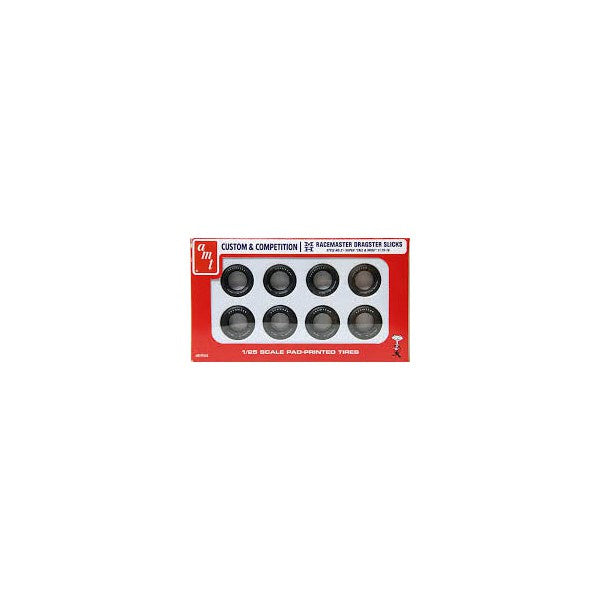 AMT 1/25 Racemaster Dragster Slicks Tires Style