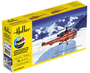 Heller 1/72 Starter Set Aerospatiale SA 316B Alouette III Secrite Civile (56289)