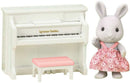 Sylvanian Families Rabbit Sister With Piano Set (5139)