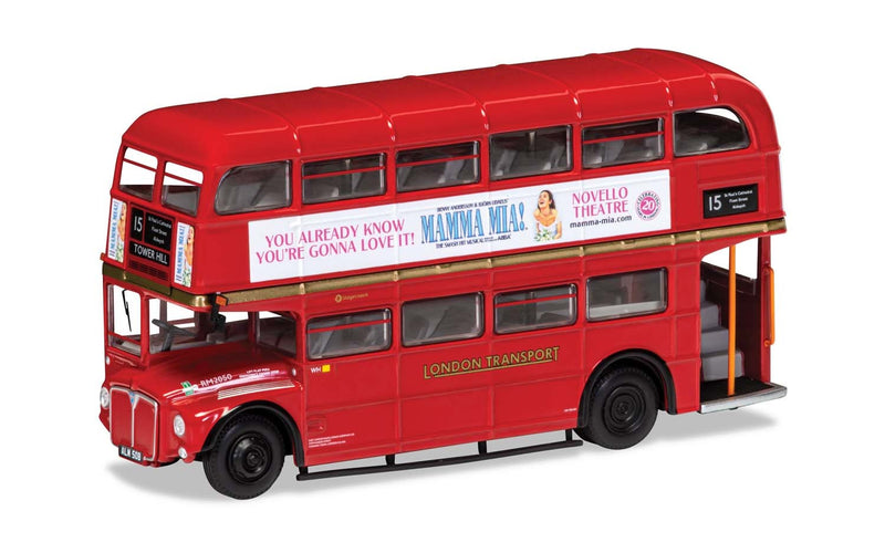 CORGI 1/43 AEC Type RM, ALM 50B, Heritage Route 15 Trafalgar Square, 'MAMMA MIA!' (OM46316B)