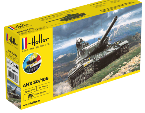 Heller 1/72 STARTER KIT AMX 30/105 (56899)